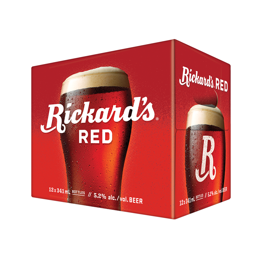 RICKARDS RED 12 X Bottle 341 ml 