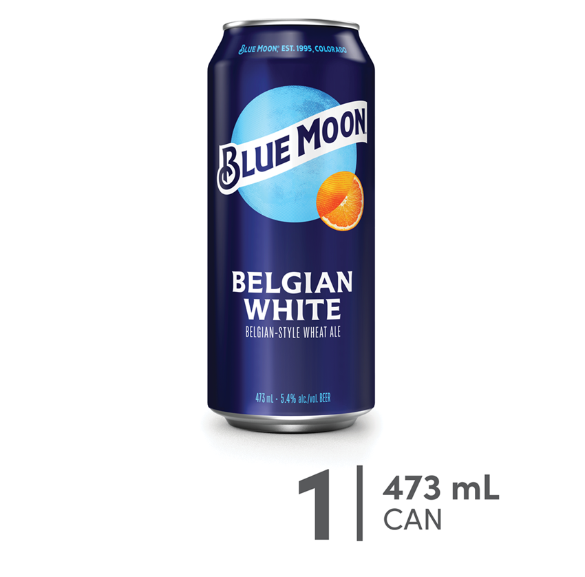 BLUE MOON BELGIAN WHITE 1 X Can 473 ml 