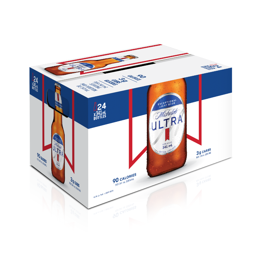 MICHELOB ULTRA 24 X Bottle 341 ml 