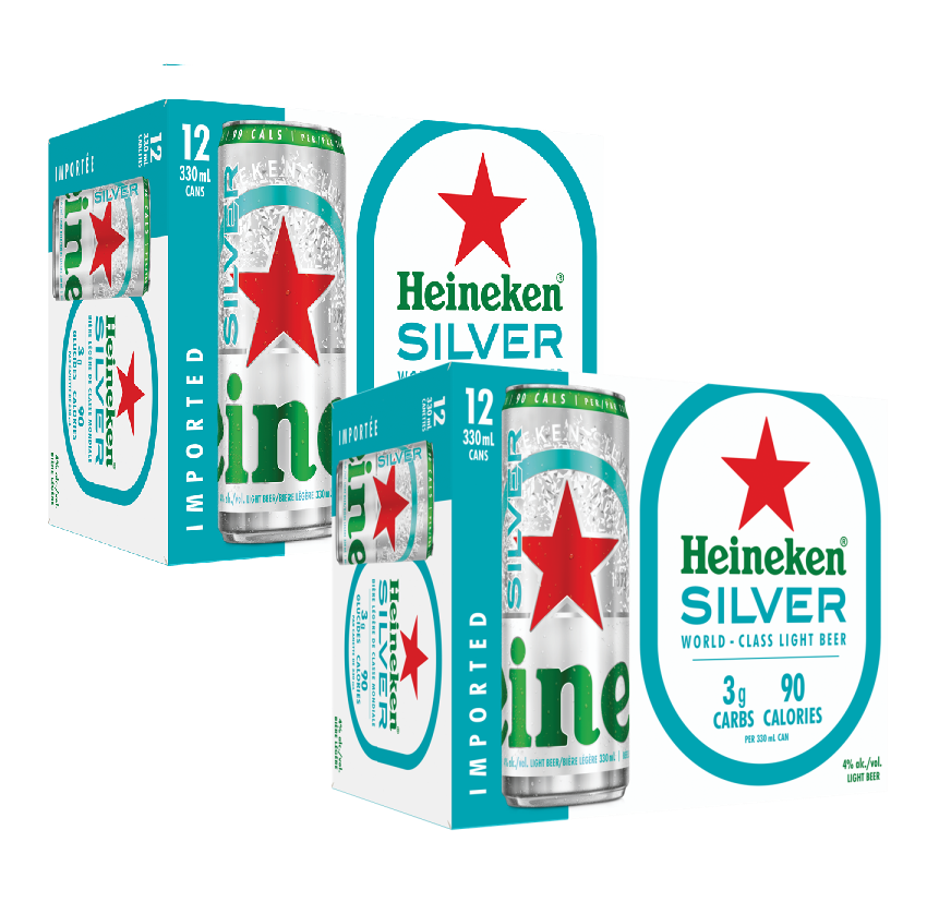 HEINEKEN SILVER 24 X Can 330 ml 