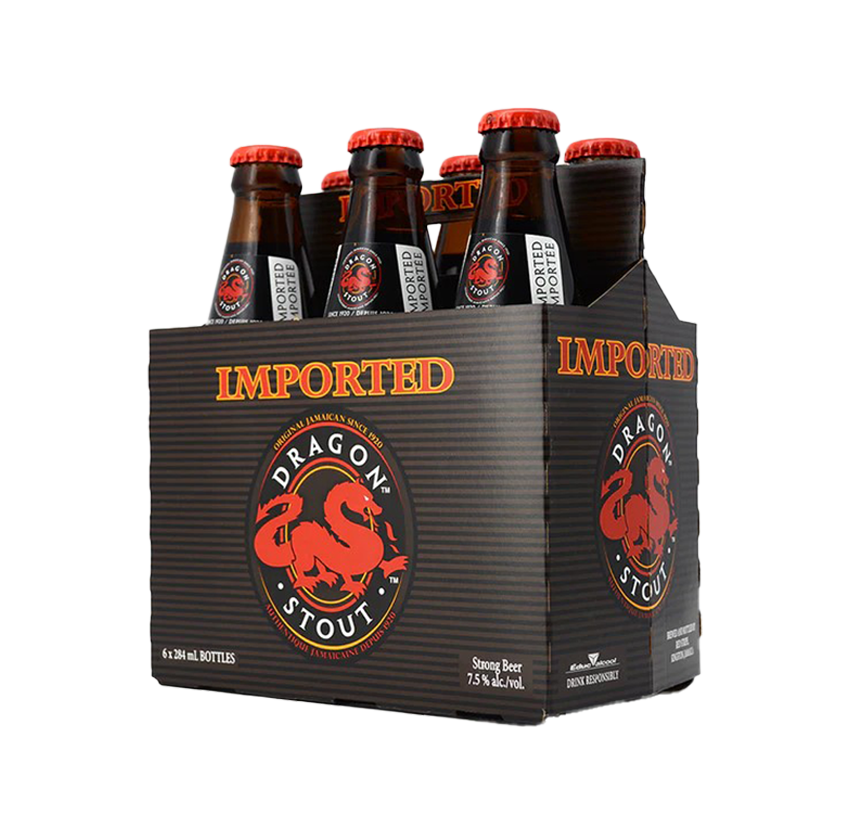 DRAGON STOUT 6 X Bottle 284 ml 