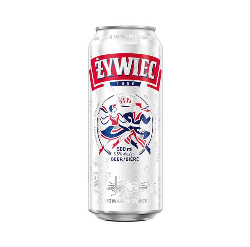 ZYWIEC BEER 1 X Can 500 ml 