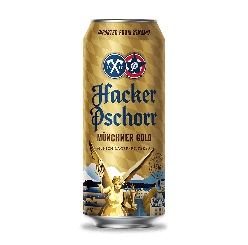 HACKER-PSCHORR MUNICH GOLD LAGER 1 X Can 500 ml 