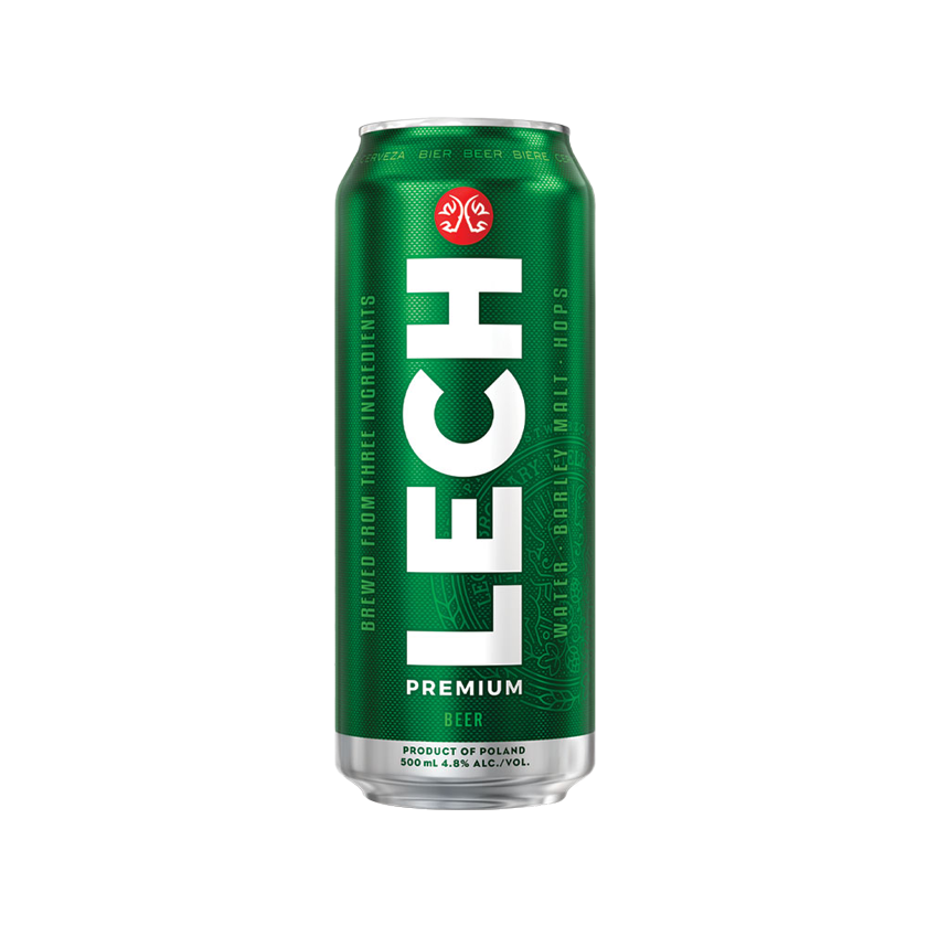 LECH BEER 1 X Can 500 ml 
