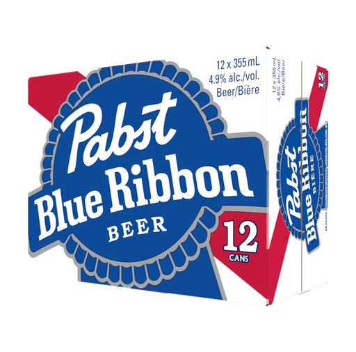 PABST BLUE RIBBON 12 X Can 355 ml 