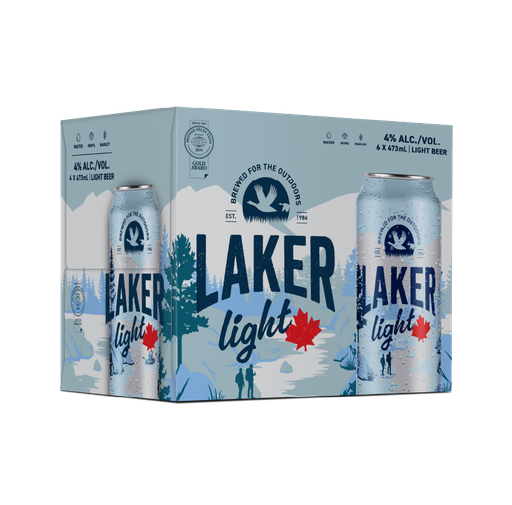 LAKER LIGHT 6 X Can 473 ml 