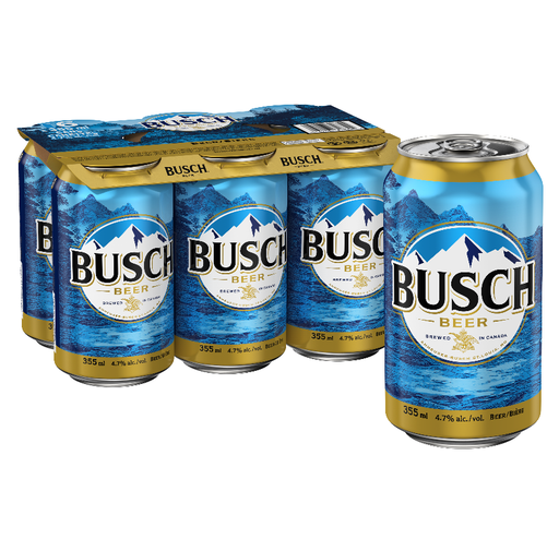 BUSCH LAGER 6 X Can 355 ml 