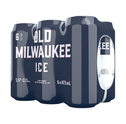 OLD MILWAUKEE ICE 6 X Can 473 ml 