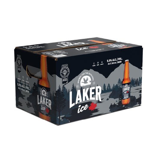 LAKER ICE 24 X Bottle 341 ml 