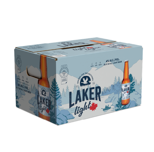 LAKER LIGHT 24 X Bottle 341 ml 