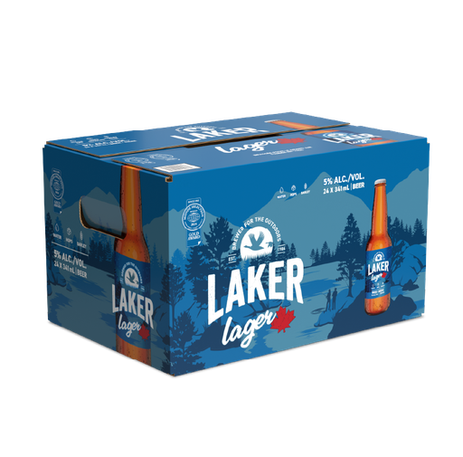 LAKER LAGER 24 X Bottle 341 ml 