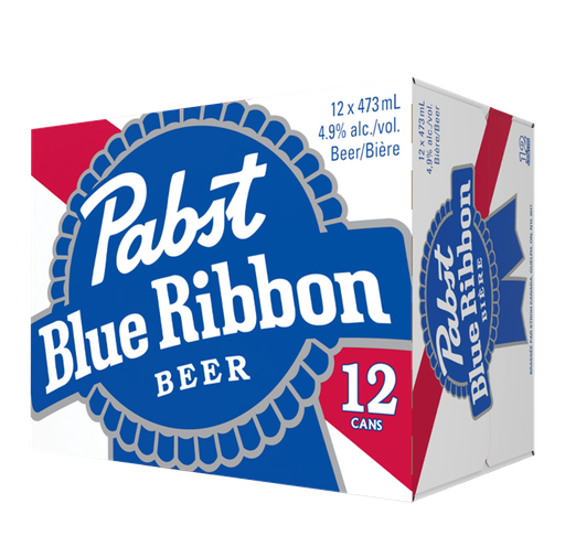PABST BLUE RIBBON 12 X Can 473 ml 