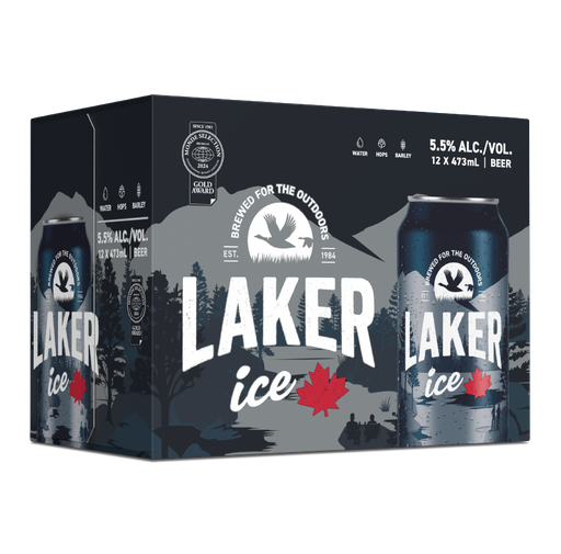 LAKER ICE 12 X Can 473 ml 