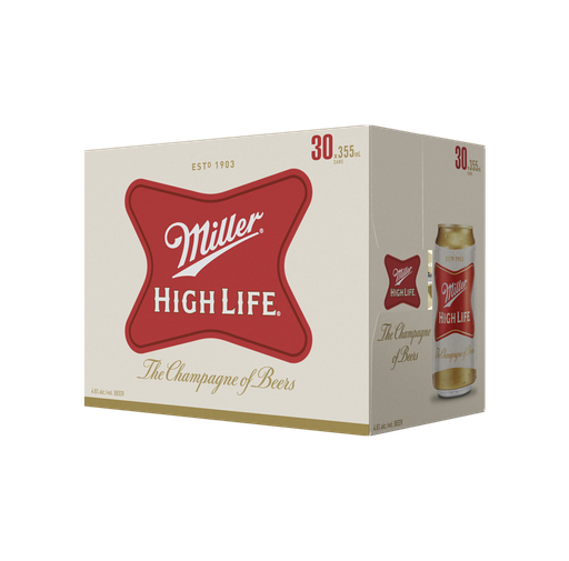 MILLER HIGH LIFE 30 X Can 355 ml 