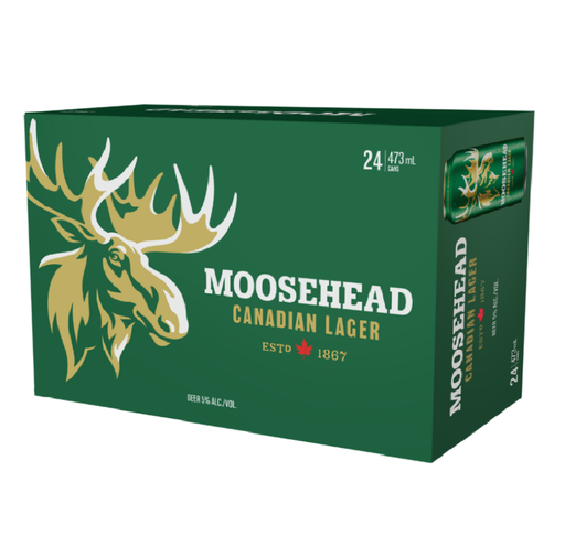 MOOSEHEAD LAGER 24 X Can 473 ml 
