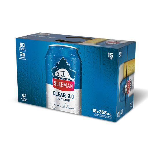 SLEEMAN CLEAR 2.0 15 X Can 355 ml 