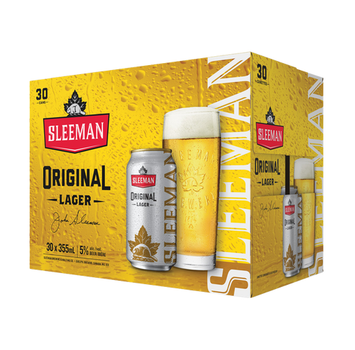 SLEEMAN ORIGINAL LAGER 30 X Can 355 ml 