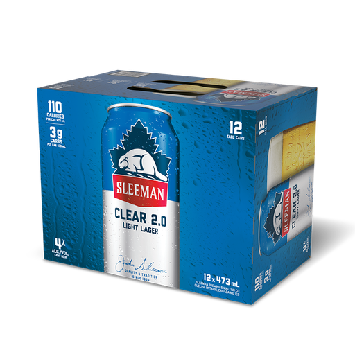 SLEEMAN CLEAR 2.0 12 X Can 473 ml 