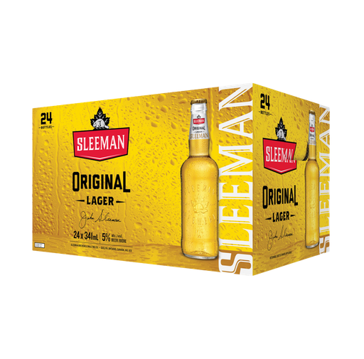SLEEMAN ORIGINAL LAGER 24 X Bottle 341 ml 