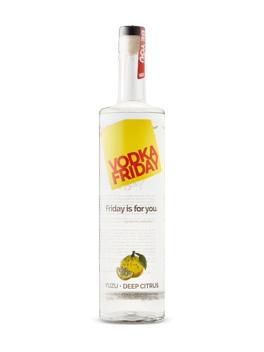 [30160] Vodka Friday Yuzu Deep Citrus Flavoured Vodka