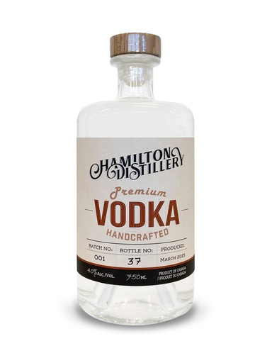 [32381] Hamilton Distillery Vodka