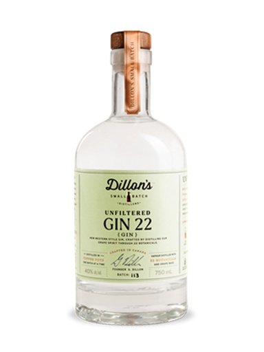 [358556] Dillon's Gin 22 Unfiltered - 750 ml bottle