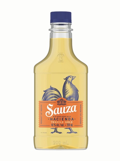 [262253] Sauza Gold Tequila (PET) - 200 ml bottle