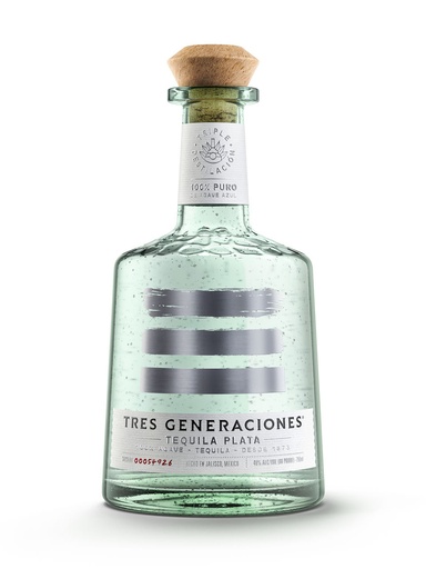 [610196] Tres Generaciones Plata - 750 ml bottle