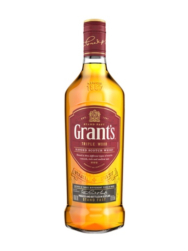 [31112] Grant's Triple Wood Blended Scotch Whisky - 750 ml bottle
