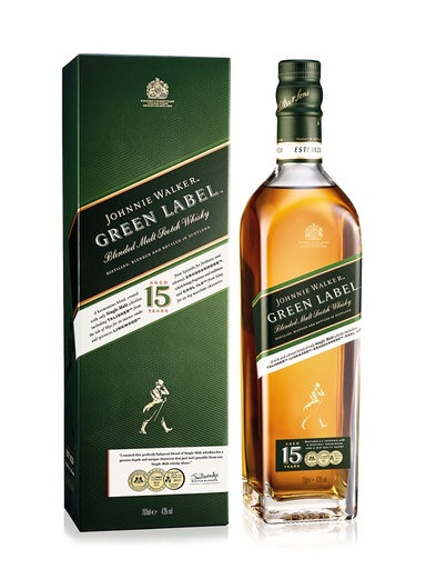 [468116] Johnnie Walker Green Label Scotch Whisky - 750 ml bottle
