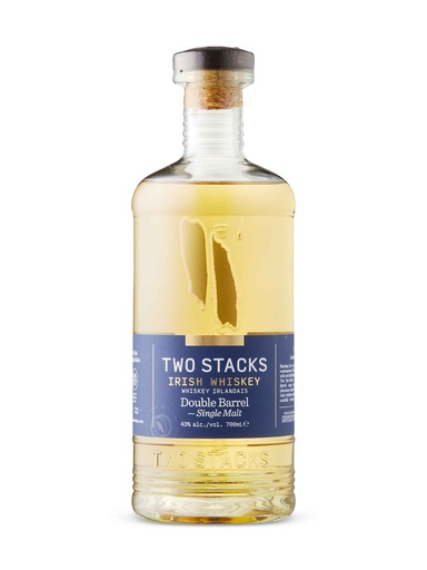 [45585] Two Stacks Irish Whiskey Double Barrel Single Malt - 700 ml bottle