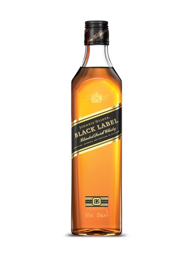 [187047] Johnnie Walker Black Label 12 Years Old Scotch Whisky - 375 ml bottle
