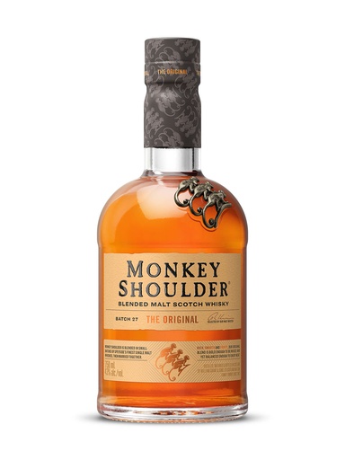 [414334] Monkey Shoulder Blended Malt Scotch Whisky - 750 ml bottle