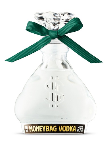 [39208] Moneybag Vodka 50 ML - 50 ml gift