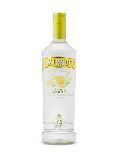 [381954] Smirnoff Citrus Flavoured Vodka - 750 ml bottle