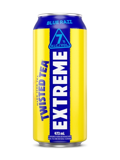 [42281] Twisted Tea Extreme Blue Razz - 473 ml can