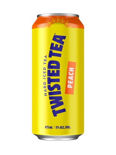 [14534] Twisted Tea Peach - 473 ml can