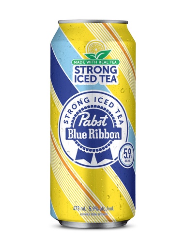 [36629] Pabst Strong Iced Tea - 473 ml can