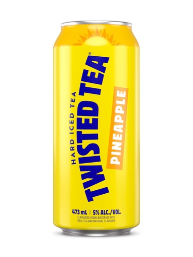 [42284] Twisted Tea Pineapple Tall Can - 473 ml can