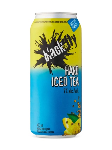 [42302] Black Fly Vodka Iced Tea - 473 ml can