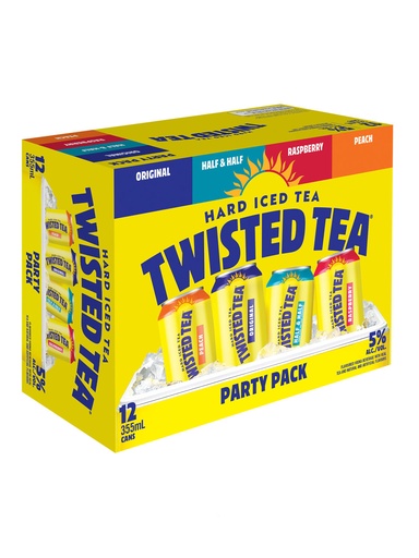 [15004] Twisted Tea Party Pack - 12 x 355 ml can