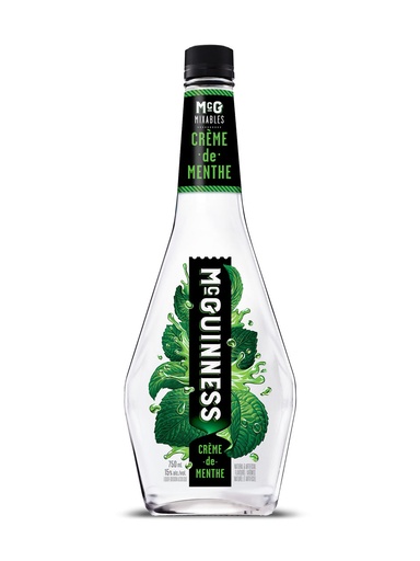 [631432] McGuinness Creme De Menthe White - 750 ml bottle
