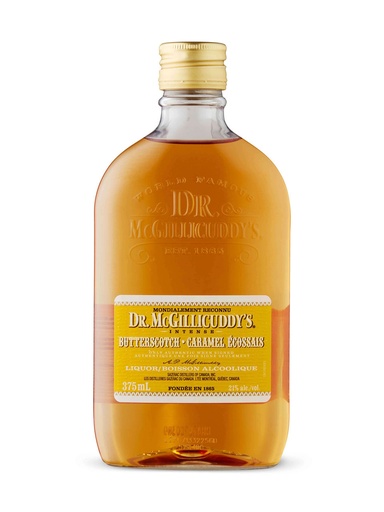 [44152] Dr Mcgillicuddy's Butterscotch - 375 ml bottle