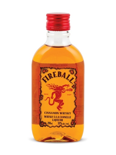 [439661] Fireball Cinnamon Whisky (PET) - 200 ml bottle