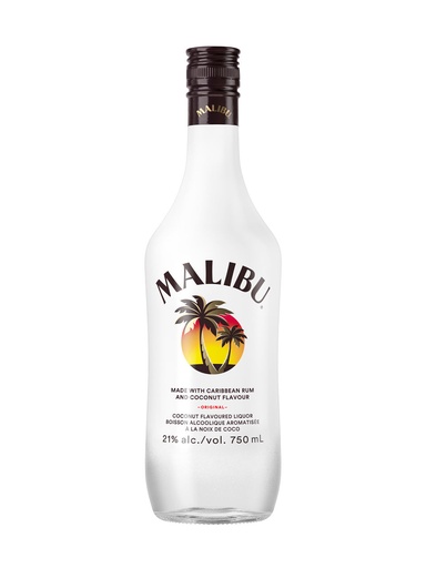 [477836] Malibu Coconut Rum Liqueur - 750 ml bottle