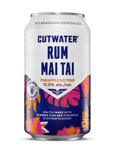 [36598] Cutwater Rum Mai Tai - 355 ml can