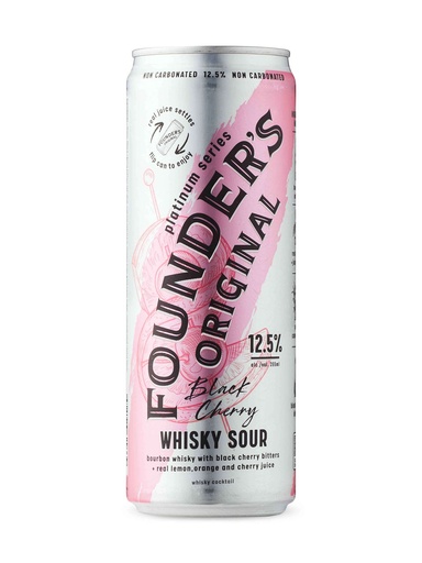 [42640] Founder's Original Black Cherry Whisky Sour - 355 ml can