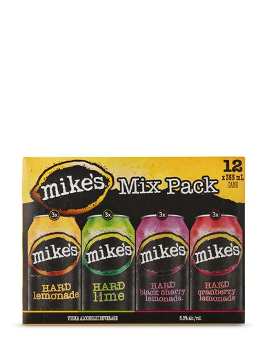 [31361] Mike's Core Mixer Pack - 12 x 355 ml can