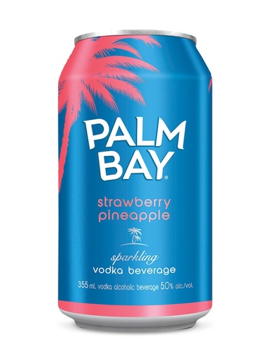 [211235] Palm Bay Strawberry Pineapple - 6 x 355 ml can