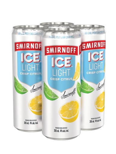 [649343] Smirnoff Ice Light Original - 4 x 355 ml can